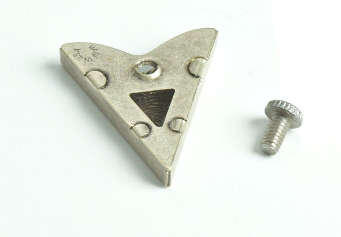 Collar Tips, smooth finish with screw attachment, Made in USA, Pack of 2