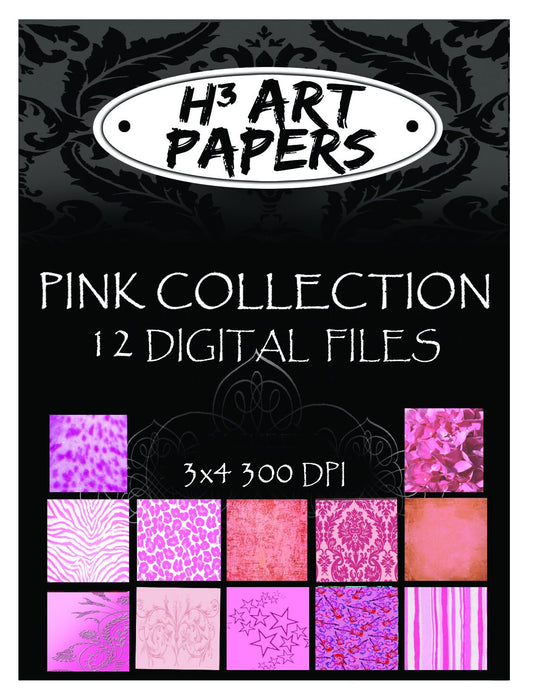 Pink Collection Digital Patterns