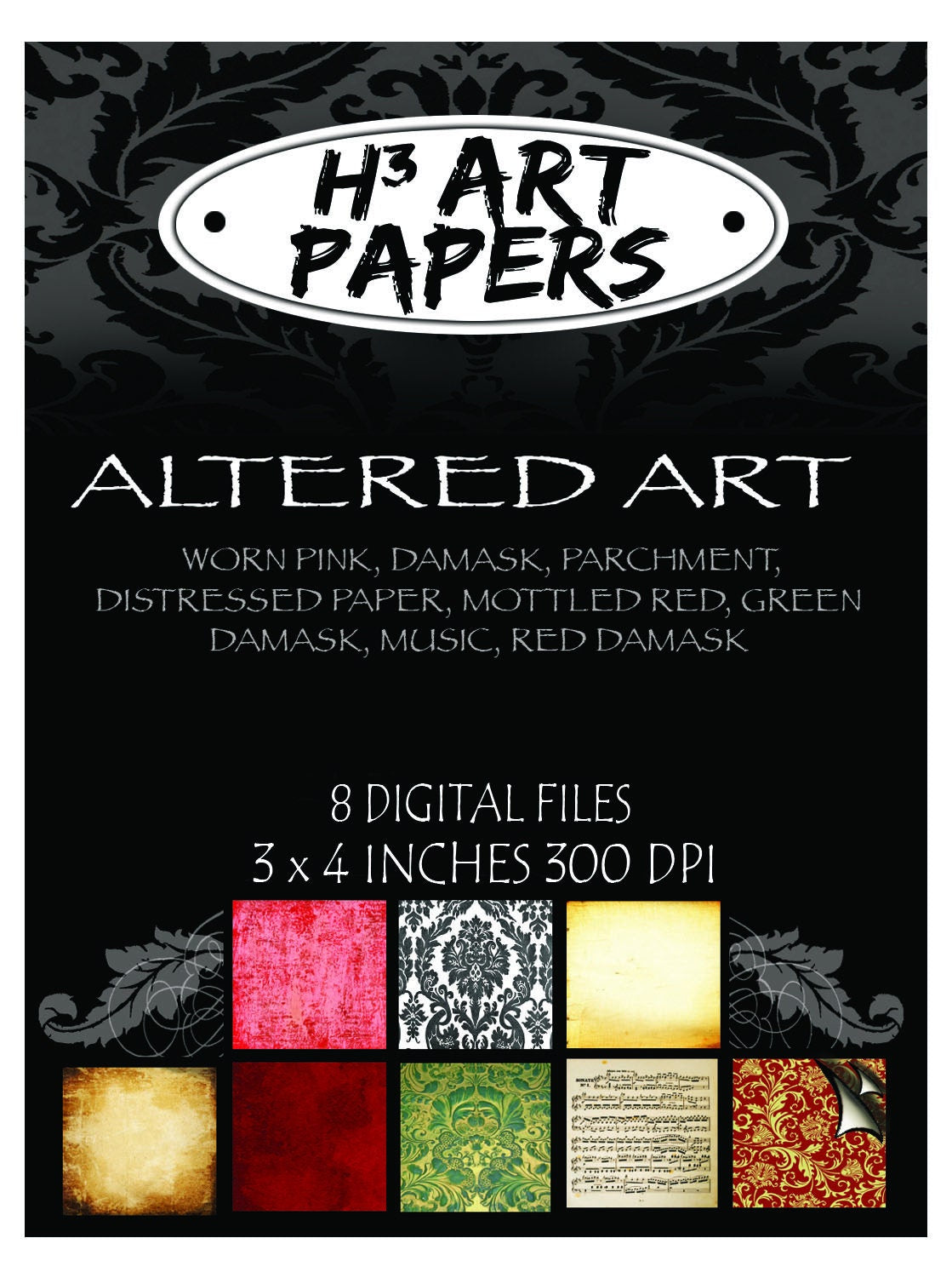 Altered Art Collection Digital Patterns