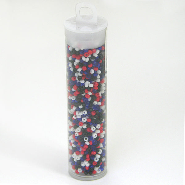 Glass Seedbead Multi Mix, 1 Tube