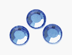 Swarovski 3mm Round Faceted Austrian Crystal, Dark Sapphire pkg/24