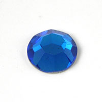 11mm Round Faceted Austrian Crystal, Royal Blue (Capri), 6 ea