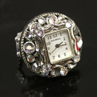 Swarovski Crystal Watch Ring