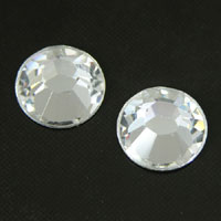 Austrian Crystal 11mm Crystal Faceted Flat Back, EA