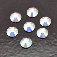 Crystal AB Flatback, Preciosa Crystal  pk/12