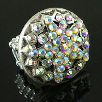 AB Crystal Star Swarovski Stretch Ring