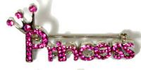 26x50mm Small Princess, Rose Pin EA