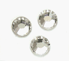 Swarovski 3mm Austrian Crystal Faceted Flatback, pkg/24