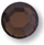 11mm Round Faceted Austrian Crystal, Smoke Topaz, EA