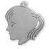 Classic Silver Finish DAUGHTER, girl, charm, pack of 6