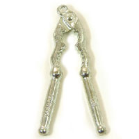 30mm Wrench/Tool Charm, Classic Silver, pk/6