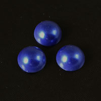 9mm Montana Pearl Round Acrylic Cabochon, pk/6