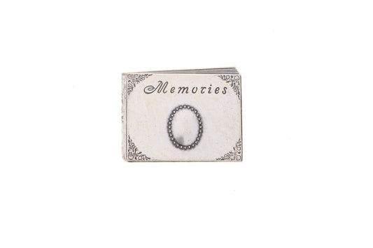 Classic Silver Finish Memories Album, pk/6, 48x38mm 05094CS/6