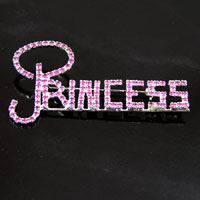 36x65mm Princess Pin, Rose, ea