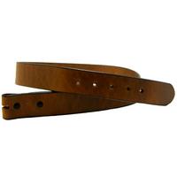 1 1/2" Brown Leather Belt, 34inch length