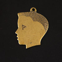 23x17.5mm Vintage Brass Finish SON.EA