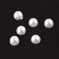 3mm Round Pearl Cabochon, pk/24