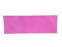 3x7" Cuff Bracelet Leather Swatch Pink, pack of 2