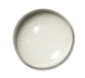 Round Cabachon, clear crystal class 18mm ea