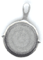 Classic Silver Finish Fryin' Pan Charm pk/6