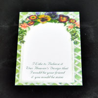 2.5x3.5in I Like to Believe - Jewelry Gift Card, pk/12