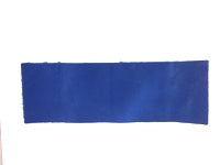 3 "x7" Cuff Bracelet Leather Dark Blue Strip, PKG/2