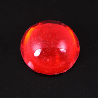18mm Round Acrylic Cabochon, Hyacinth, pk/10