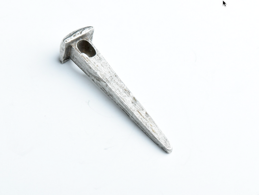 Pewter Nail w/Hole,1-7/8in EA