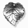 16x15mm Leaf, Antique Silver, pk/6